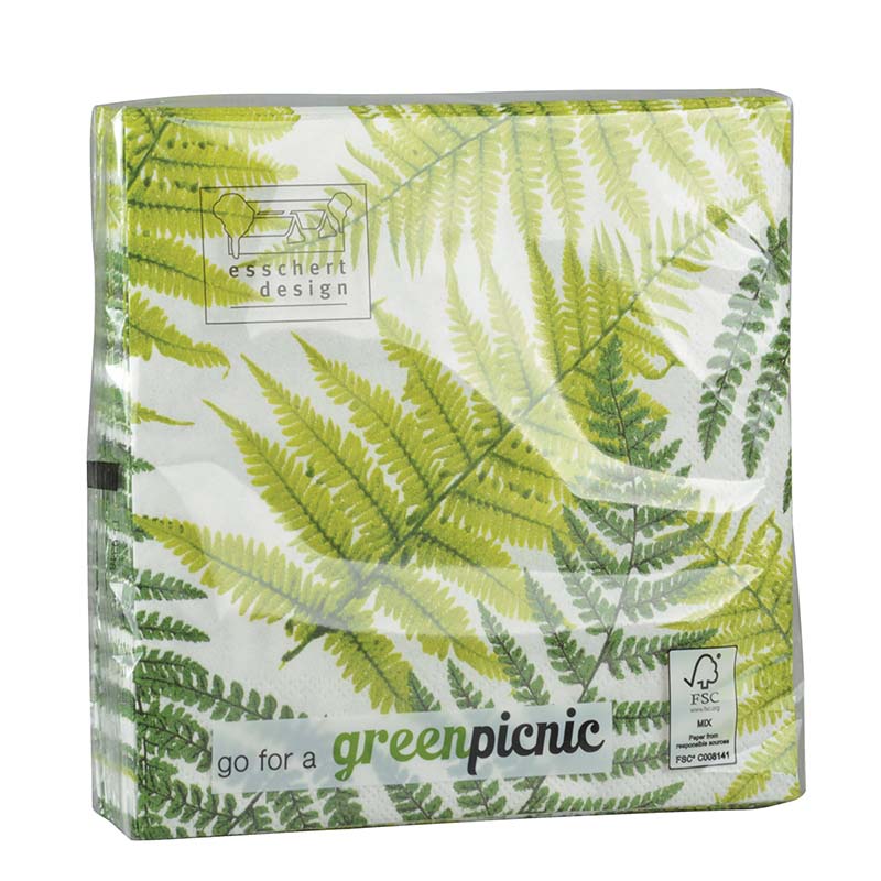 Fern Printed Napkins