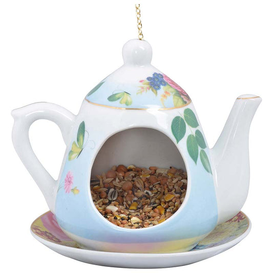 Blue Teapot Feeder