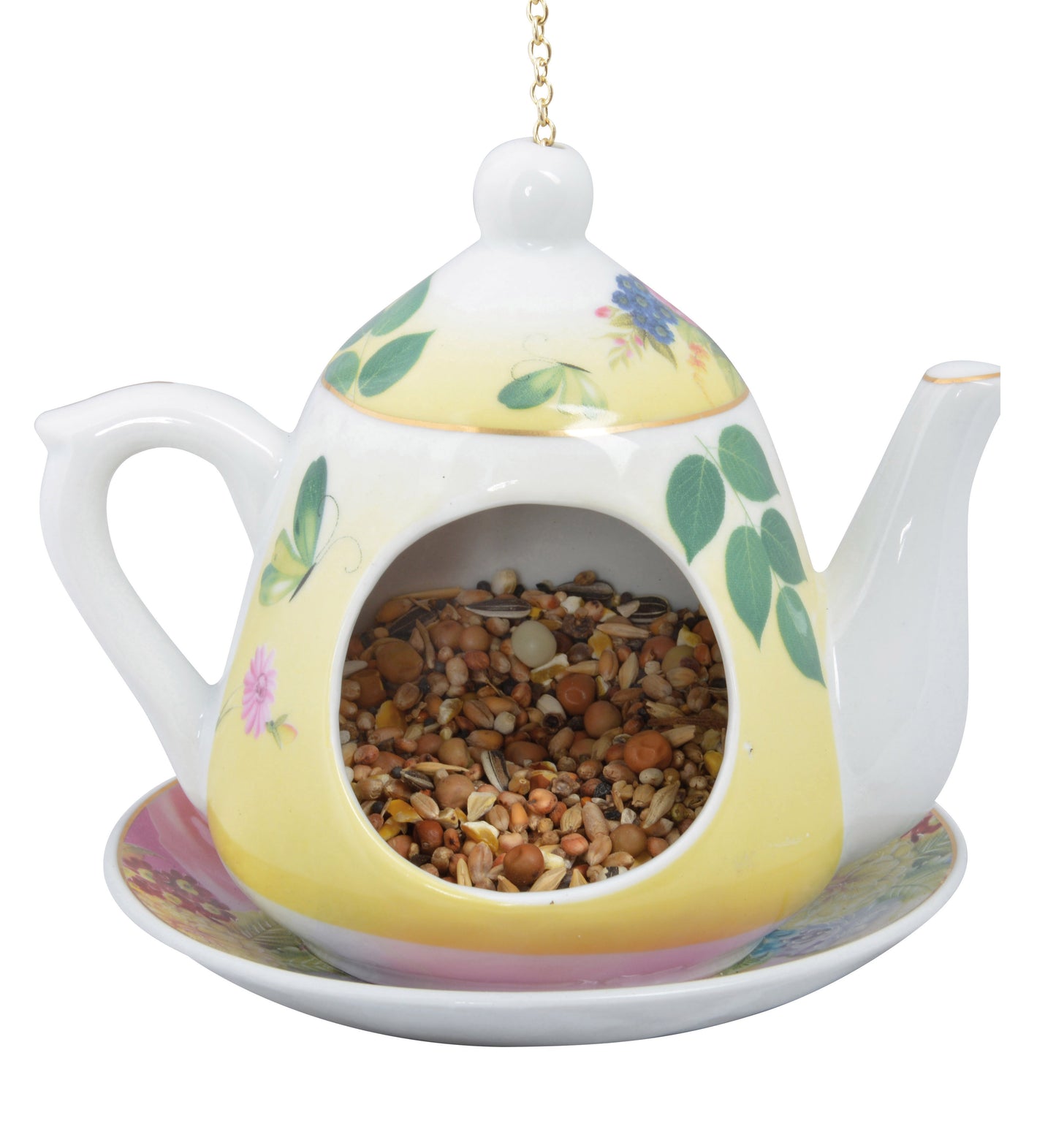 Yellow Teapot Feeder