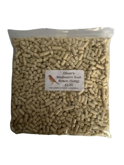 Mealworm Suet Pellets (500g)