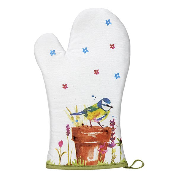 Garden Birds Oven Glove